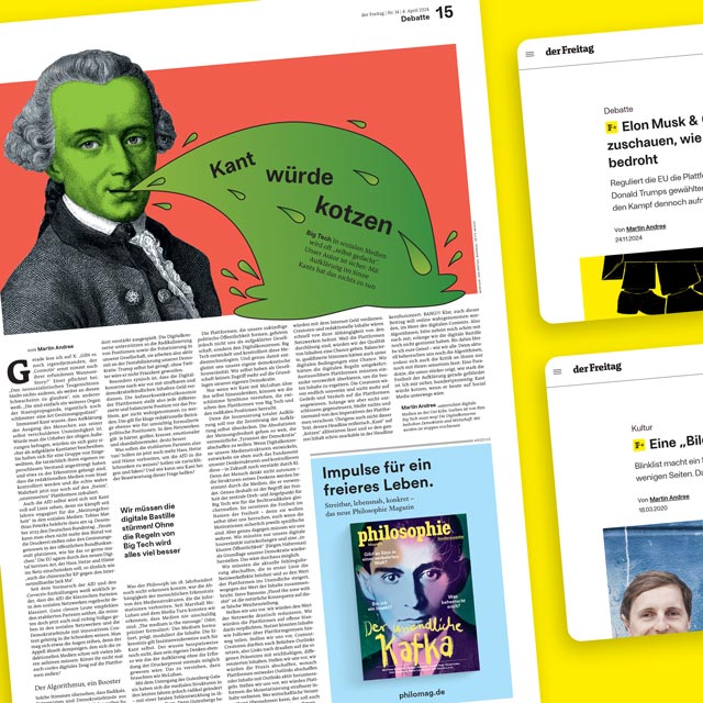 Artikel von Martin Andree in der Freitag
