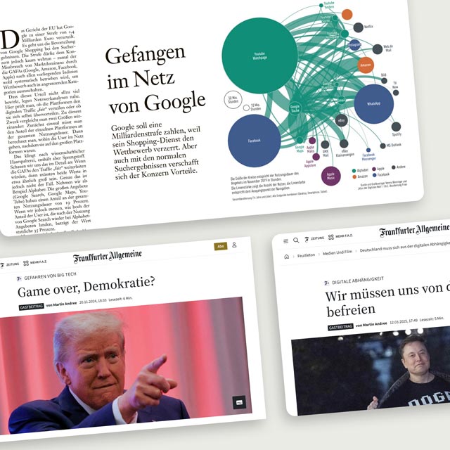 Artikel von Martin Andree in der Frankfurter Allgemeine